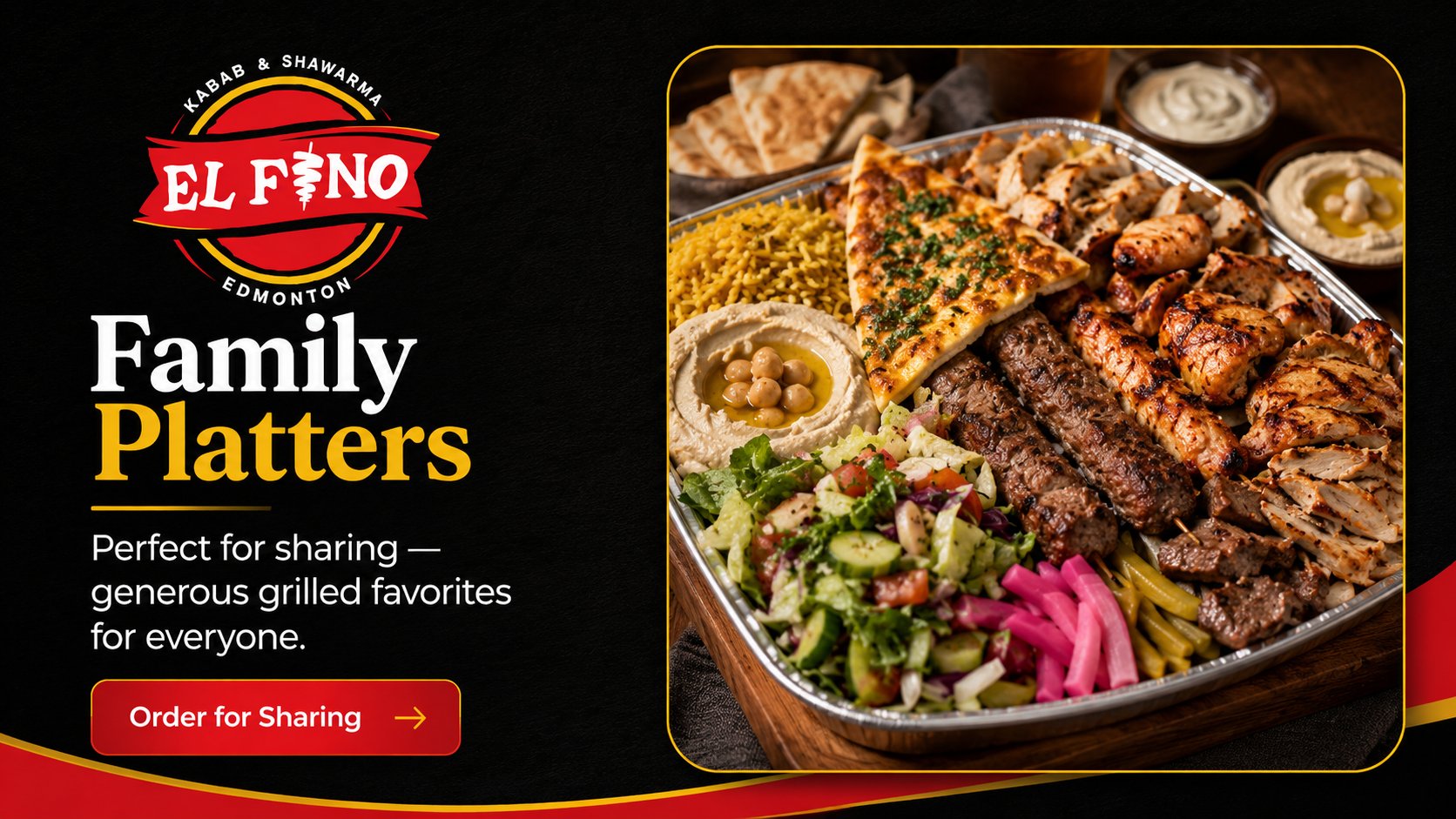 Family Platters — generous grilled favourites for sharing